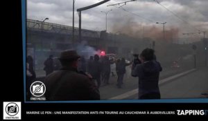 Marine Le Pen : Une manifestation anti-FN tourne au cauchemar à Aubervilliers (Vidéo)