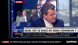 Un prêtre déclare que l'IVG est un crime en plein direct ! (vidéo)