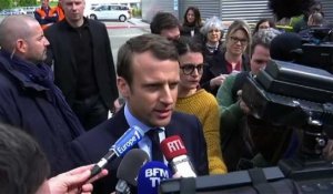 Attentat déjoué: Macron félicite la police