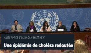 Haïti : l'OMS craint une forte épidémie de choléra