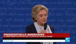 Débat présidentiel US : Hillary Clinton s'exprime sur la situation en Syrie