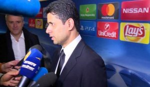 C1     Paris SG - F.C Bâle: réactions d'après match de Nasser Al-Khelaïfi