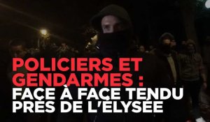 Echanges tendus entre policiers et gendarmes devant l'Elysée