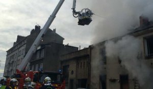 Incendie dans une maison squattée à Nantes