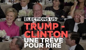 Trump - Clinton : hilarant festival de blagues et d'autodérision