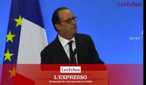 Après l'élection de Trump, Hollande à la COP22 pour défendre l'accord de Paris
