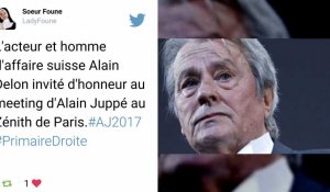 Après Sarkozy, Alain Delon soutient désormais Alain Juppé