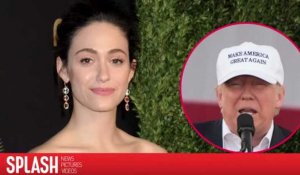 Emmy Rossum critique les sympathisants de Donald Trump qui lui envoient des messages menaçants