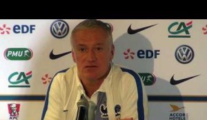Amical - France: Didier Deschamps "En 2016, l'équipe de France a grandi"
