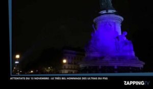 Attentats du 13 novembre : Le très bel hommage des ultras du PSG (Vidéo)