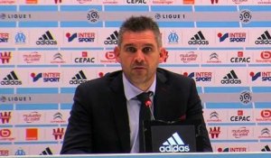 Ligue 1     OM - Bordeaux: conférence d'après match de Jocelyn Gourvennec