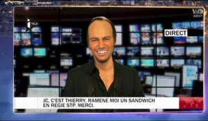 "OFNI" : Bertrand Chameroy parodie Jean-Marc Morandini à iTELE et soutient la grève (Vidéo)