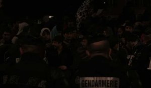Paris: Evacuation d'un campement de 3.000 migrants