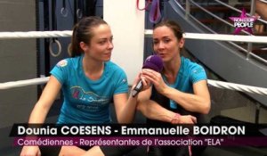 Dounia Coesens et Emmanuelle Boidron s'engage pour l'association ELA