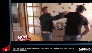 SOS ma famille a besoin d'aide : Une jeune femme crache sur son frère et le frappe (Vidéo)