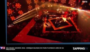 NRJ Music Awards 2016 : Enrique Iglesias en plein playback, le chanteur est moqué sur la toile (Vidéo)