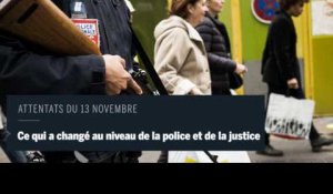 Attentats du 13 novembre : ce qui a change en matière de police et de la justice 