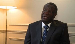 "Une ligne rouge contre le viol comme arme de guerre" (Mukwege)
