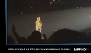 Justin Bieber violemment hué par ses fans après un nouveau coup de gueule sur scène (Vidéo)