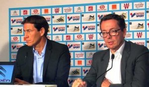 Ligue 1 - OM: conférence de presse de Jacques-Henri Eyraud