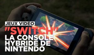 Nintendo dévoile sa nouvelle console de jeu hybride, la "Switch"