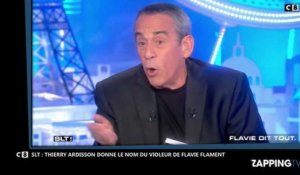 SLT - Flavie Flament violée : Thierry Ardisson dévoile le nom de l'agresseur et l'insulte