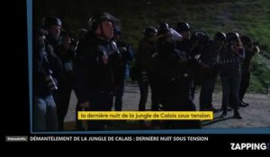 Démantèlement de la "jungle" de Calais : Affrontements entre policiers et migrants (Vidéo)