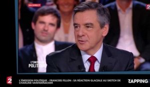 L'émission politique - François Fillon : Sa réaction glaciale à la chronique de Charline Vanhoenacker