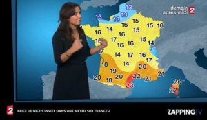 Brice de Nice 3 : Jean Dujardin s'invite dans la météo de France 2 (Vidéo)