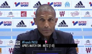 OM - Metz (1-0) : La réaction de Franck Passi