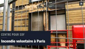 Paris : un futur centre d'hébergement pour SDF touché par un incendie volontaire