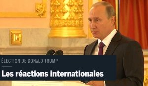 Les dirigeants internationaux réagissent à l'élection de Donald Trump