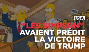 "Les Simpson" avaient prédit l'élection de Donald Trump