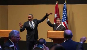 A La Havane, Barack Obama salue un "jour nouveau"