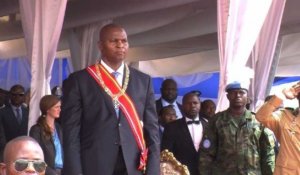 Centrafrique: le nouveau président s'engage pour "la paix"
