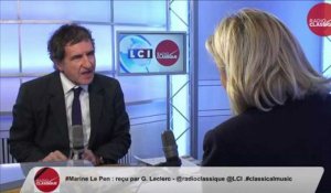 Marine Le Pen,  « Arrêtons avec l'utopie folle de Schengen qui devient maintenant criminelle. »
