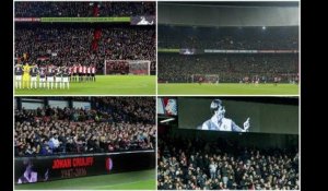 Feyenoord-Sparta interrompu en hommage à Cruyff