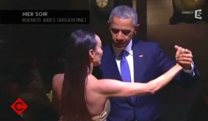 Le tango enflammé de Barack Obama ! - Zapping People du 25/03/2016