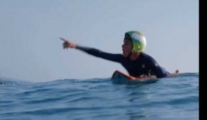 2 minutes de surf avec le jeune espoir français Justin Bécret