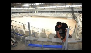 Nantes métropole. Salle sportive métropolitaine à Rezé