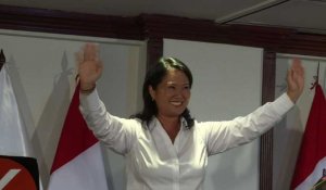 Présidentielle au Pérou: Keiko Fujimori en tête du premier tour