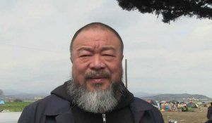 L'artiste Ai Weiwei à Idomeni pour soutenir les migrants