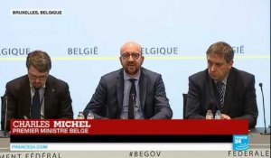 Attentats de Bruxelles : déclaration du premier ministre belge Charles Michel