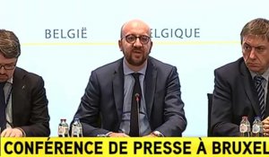 Charles Michel, Premier ministre belge : "Moment de tragédie, moment noir" pour la Belgique