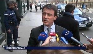 Manuel Valls : "nous sommes en guerre"