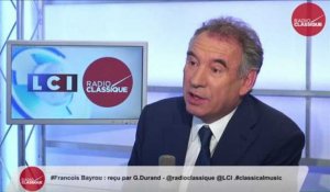 François Bayrou, "François Hollande n'est pas un choix possible pour l'avenir."