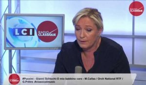 Marine Le Pen, à propos de Jean-Marie Le Pen : « Objectivement, il aurait pu être exclu. »