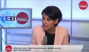 Najat Vallaud-Belkacem: "Je porterai la Réforme du collège de toutes mes forces."