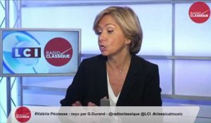 Valérie Pécresse,  « C'est une évidence que mon adversaire socialiste est accroché aux basques du gouvernement. »