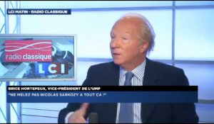 Brice Hortefeux : "Ne mêlez pas Nicolas Sarkozy à cela !"